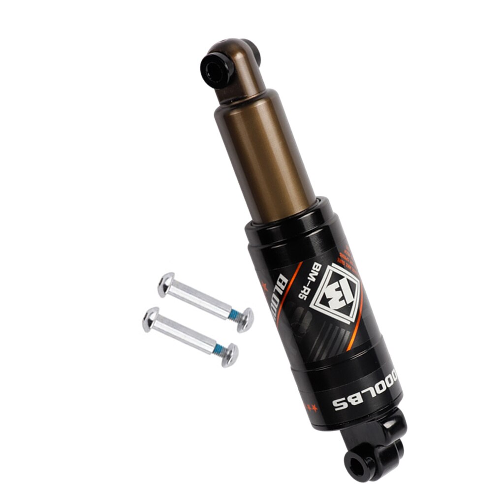 Amortiguador trasero para bicicleta de montaña, accesorios de amortiguación de 120mm, 125mm, 150mm, 165mm y 190mm: 190mm1000lbs