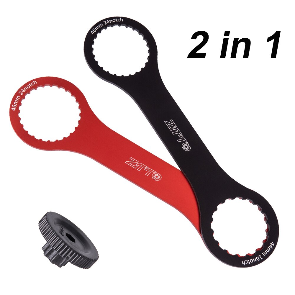 ZTTO-llave BB para BSA BB109 BB30 PF30 BB51 BB52, herramienta de reparación de ciclismo, removedor de instalación de soporte inferior, 44mm, 16 muesca
