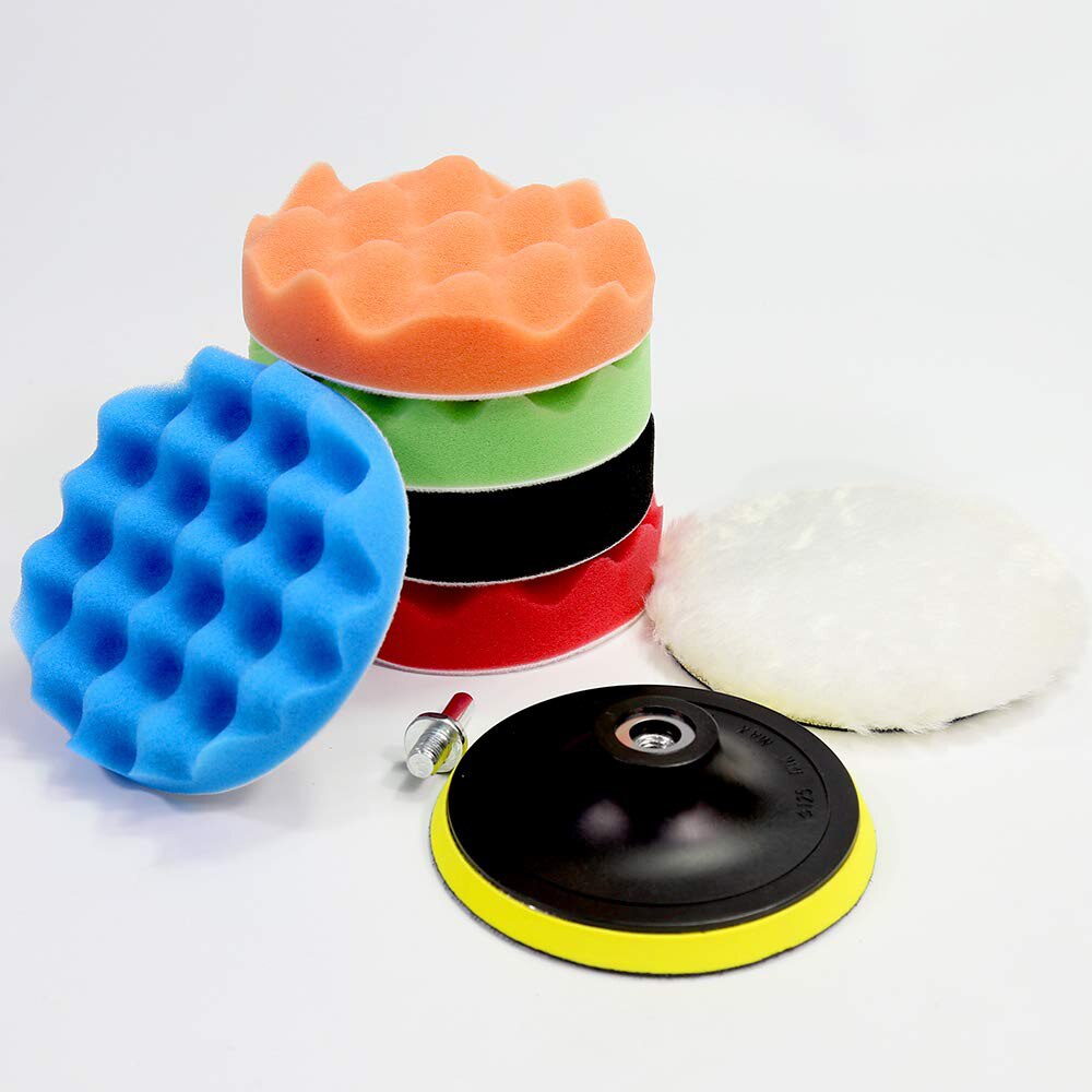 38Pcs Polishing Pad Kit Buffing Pads Car Care Polisher Waxing Polishing Set