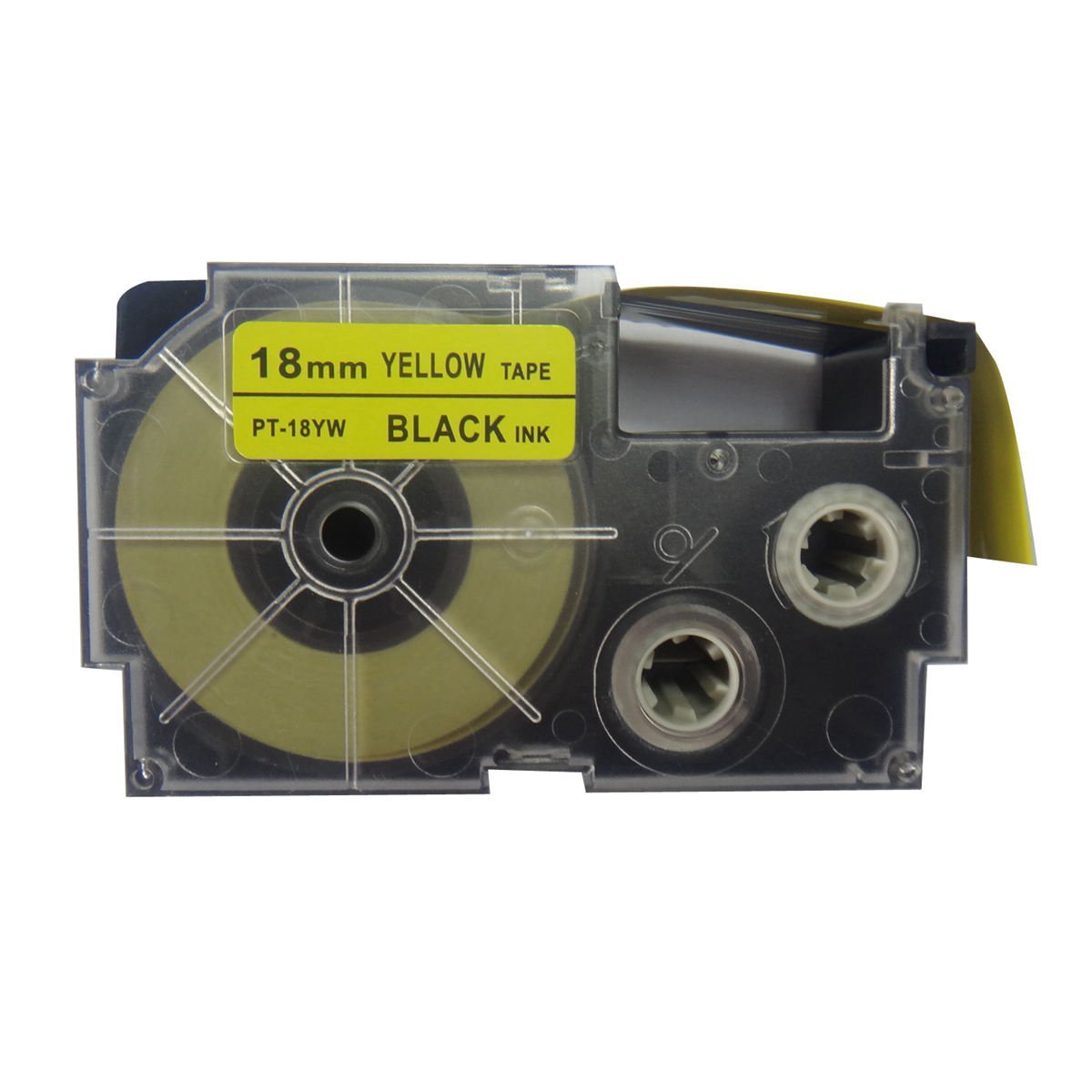 18mm Label Tape XR-18WE XR-18YW for Casio KL-60 KL-820 KL-120 KL-130 KL-750 Label Maker
