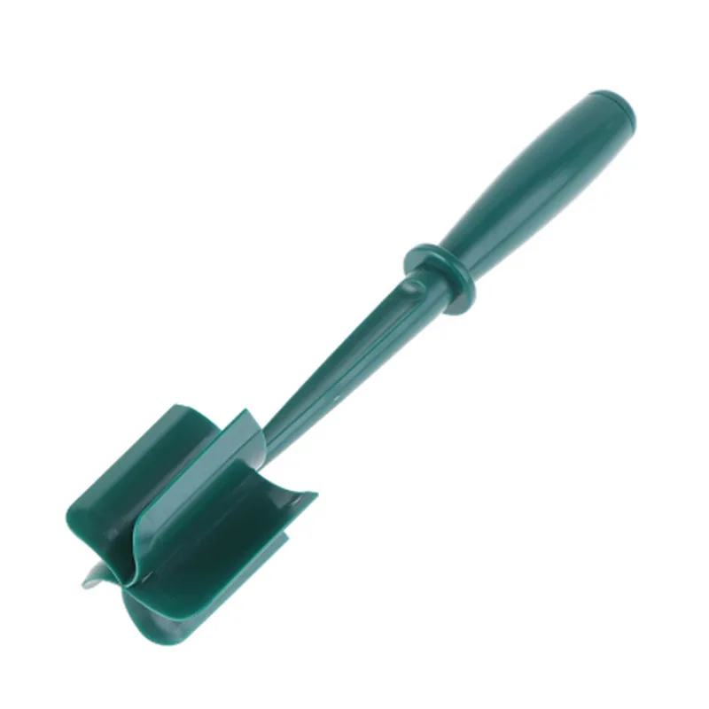 Vlees Chopper Keuken Gemalen Rundvlees Stamper Mengen Slijpen en Stampende Spatel Vlees Schraper voor Vleesmolen Thuis Gadgets: green