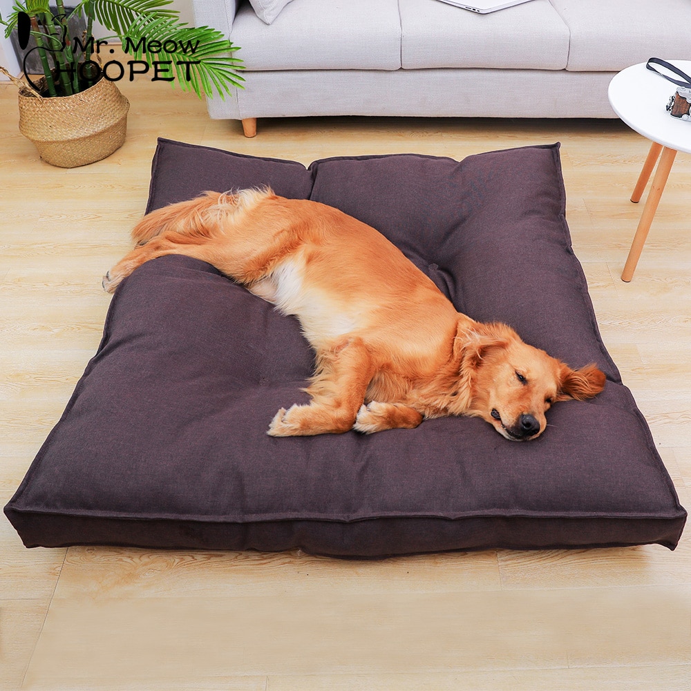 Hoopet Haustier Großen Hund Bett Haus Warme Weiche Nest Welpen Zwinger Sofa Katze Haus Katze Schlafsack Bett