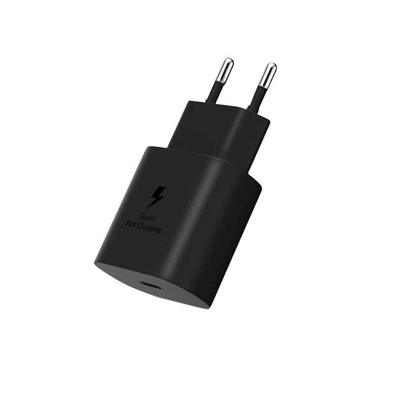 Snelle Oplader 45W Quick Adapter Type C Kabel Voor Samsung Galaxy Note 20 2110 + S10 S10E S20Plus S20 ultra A90 A80 Voor Iphone 13 12: EU Black