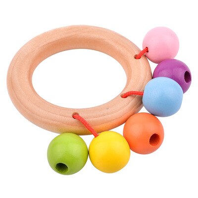 Baby Speelgoed Montessori Houten Rammelaars Zand Hamer Verlichting Houten Blokken Puzzel Game Development Baby Speelgoed 0 12 Maanden: P