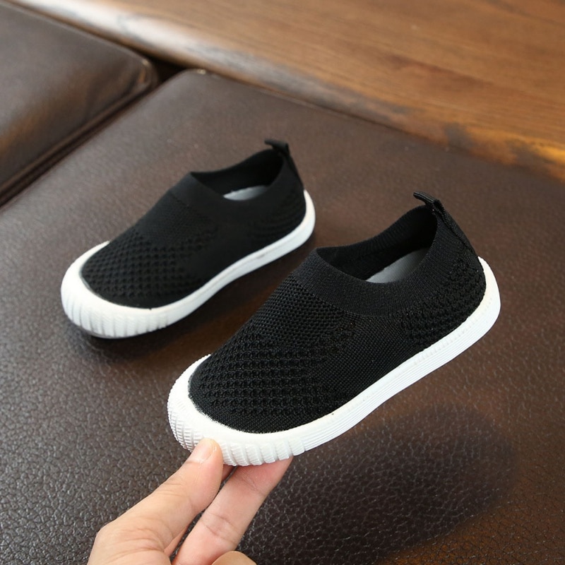 children's casual shoes boys and girls shoes candy color non-slip wear-resistant breathable one foot single shoes