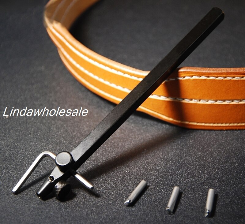 Lederen trenching apparaat, geul stalen apparaat, handgereedschap voor leer crafting