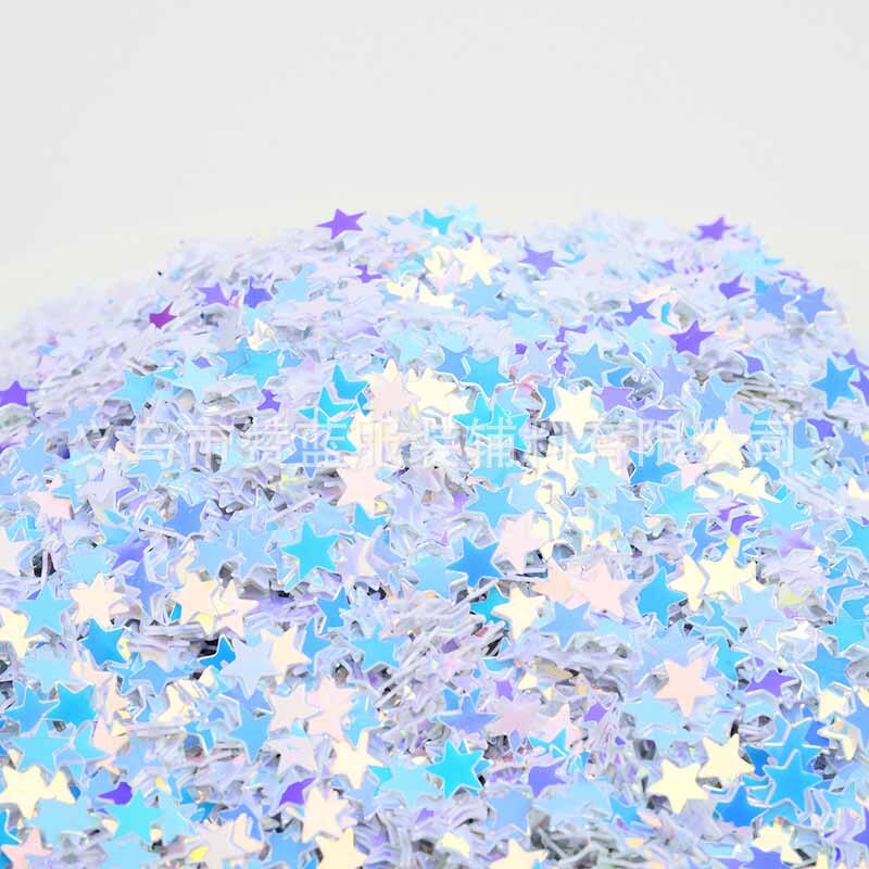 4mm vijfpuntige ster nagellak sequin crystal modder DIY handgemaakte materiaal glitter oogmake-up patch glitter bruiloft party gooi: 0510