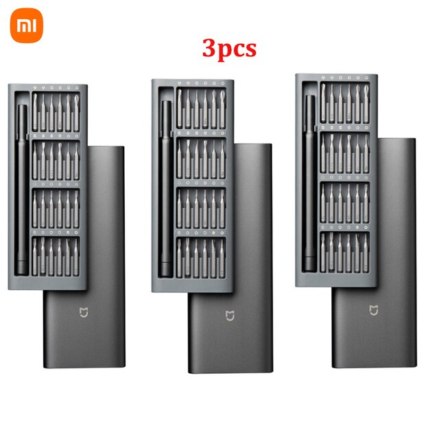 Xiaomi Mijia 16 in 1 Ratsche Schraubendreher Präzision Oder Xiaomi Täglichen Gebrauch Schraubendreher Bausatz 24 Präzision Magnetische Bits Alluminum: 3Stck