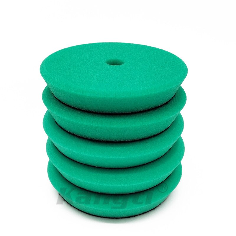 Kit de abrillantado para coche de 3/5/6 pulgadas, almohadillas para pulir DA/RO, esponja para encerado, discos para pulir y pulir, espuma alemana, pulido para carrocería de coche