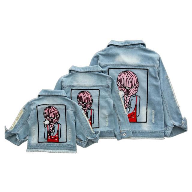 Kids Denim Jasje Voor Meisjes Kind Jas Lente Herfst Kinderen Jas Bovenkleding Kleding Mode Teen Tops: age11-12Y