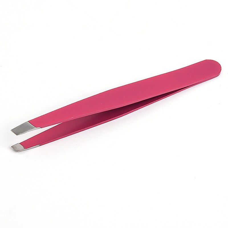 4 Pcs Colorful Hair Eyebrow Tweezers Stainless Steel Precision Tweezers Fine Hairs Puller Makeup Beauty Tool
