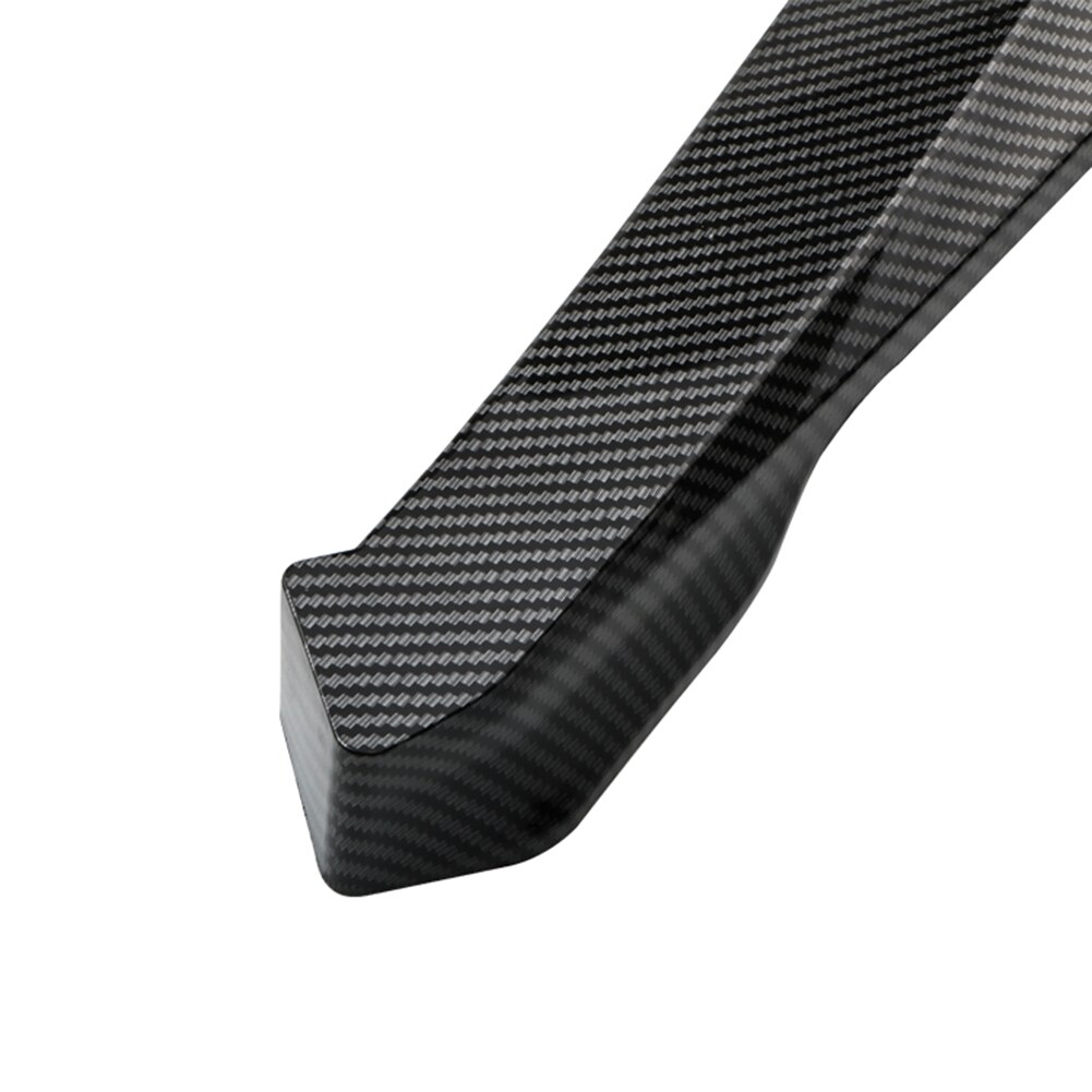 1 Paar Car Rear Canards Universele Auto Body Kit Carbon Fiber Look Abs Plastic Outdoor Anti-Weerstand Repareren Onderdelen