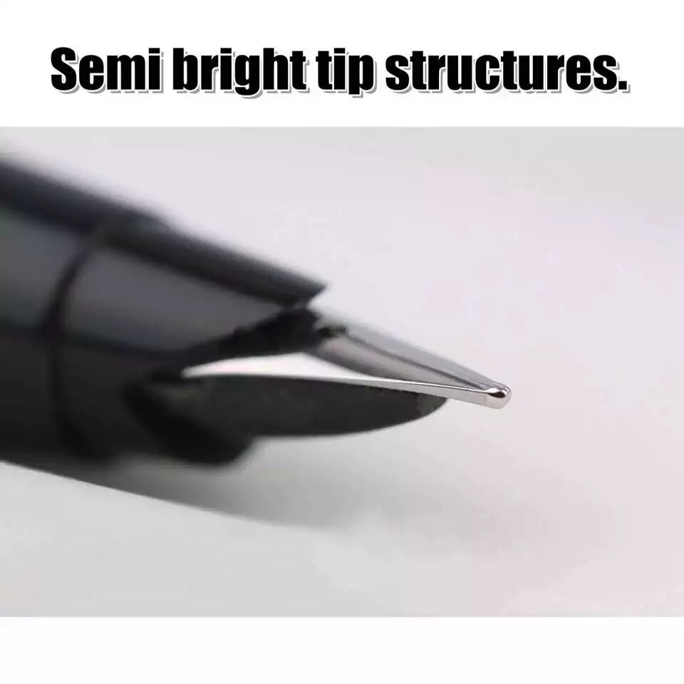 Moonman 80s Fountain Pen Ink Pen Semi Exposed Fine Nib Converter Filler Stationery Office school supplies Writing Pens