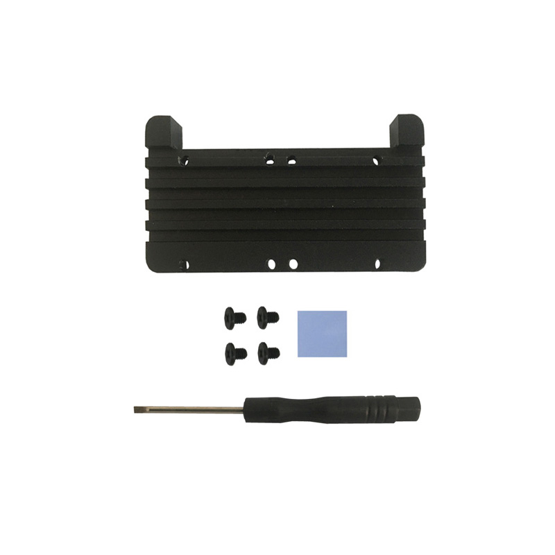 Raspberry Pi Zero 2W 2 W PI0 Aluminum Heatsink with Double Fans: Bundle 1