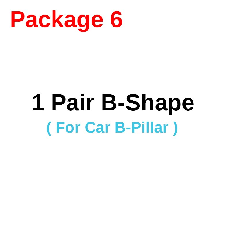 Cawanerl auto sedan achterklep deur motorkap kofferbak afdichting afdichtingsstrip rubberen tochtstrip geluidsisolatie auto afdichtingsstrip randafwerking: Pakket 6