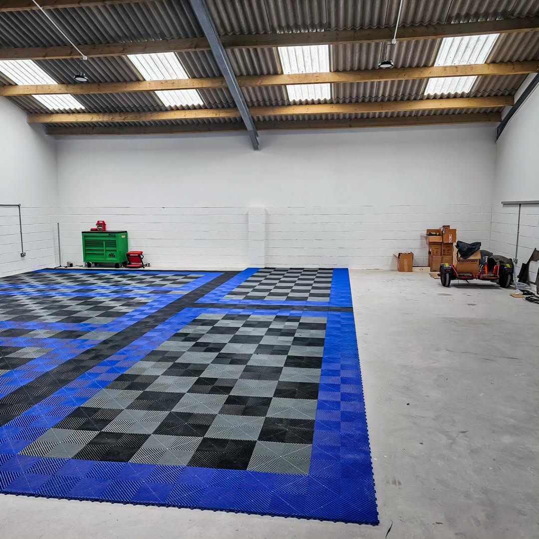 Plastic Modular Pp Pvc Floor Garage Slabs Interlocking Plastic Flooring Waterproof Floor Tiles