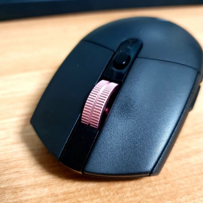 Polea de rueda de desplazamiento para ratón logitech G102 G304 G305, pieza de repuesto para ratón de videojuegos, negro y rosa