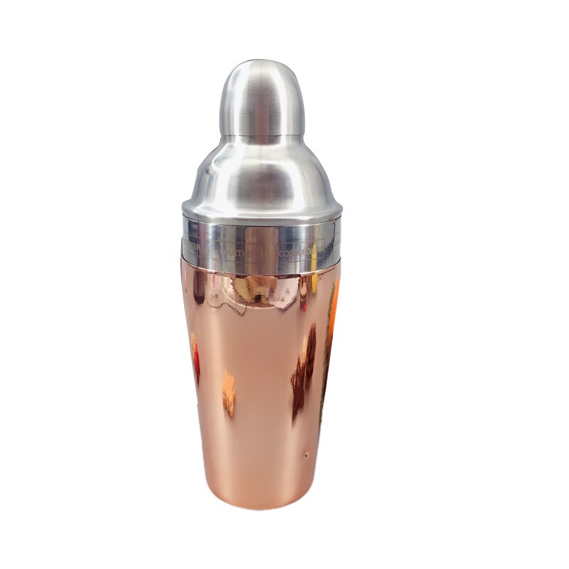 Product Ideas Cocktailshaker Penguin 500ml Stainless Steel Cocktail Shaker Wine Bar Set Tools Bartender Kit: Rose Gold