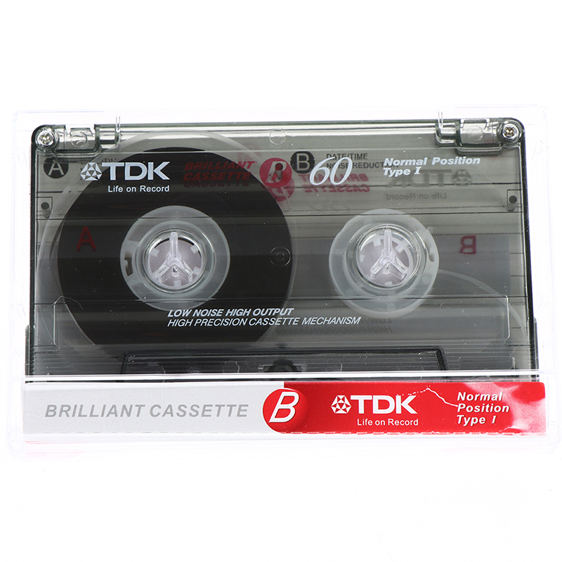 Empty 60 Minutes Magnetic Audio Tape Standard Cassette Blank Tape Player Recording For Speech Music Recording