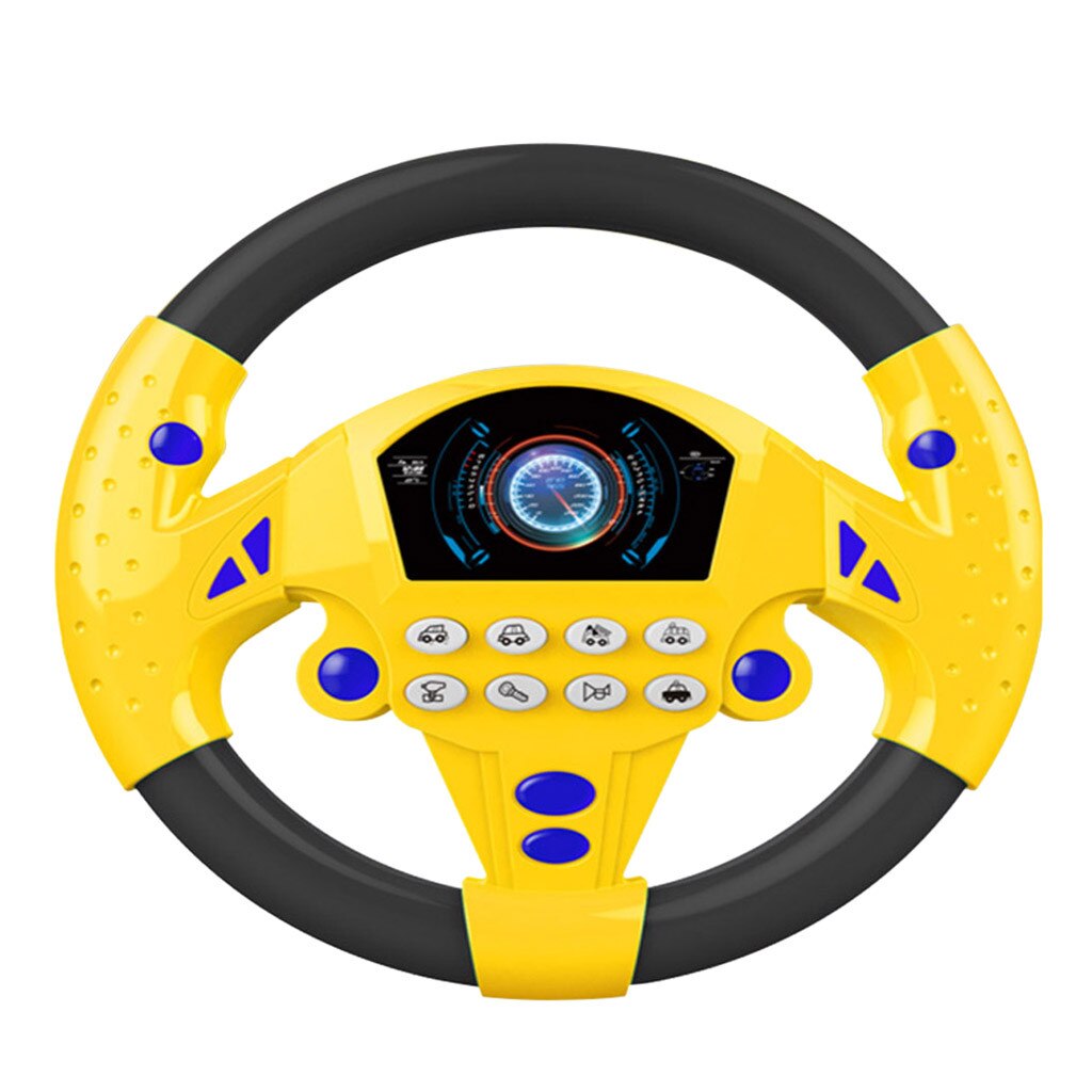 Kinderen Speelgoed Simulatie Kleine Stuurwiel Bijrijders Gesimuleerde Steering Speelgoed Wiel Vroege Onderwijs Klinkende Speelgoed Kid: B