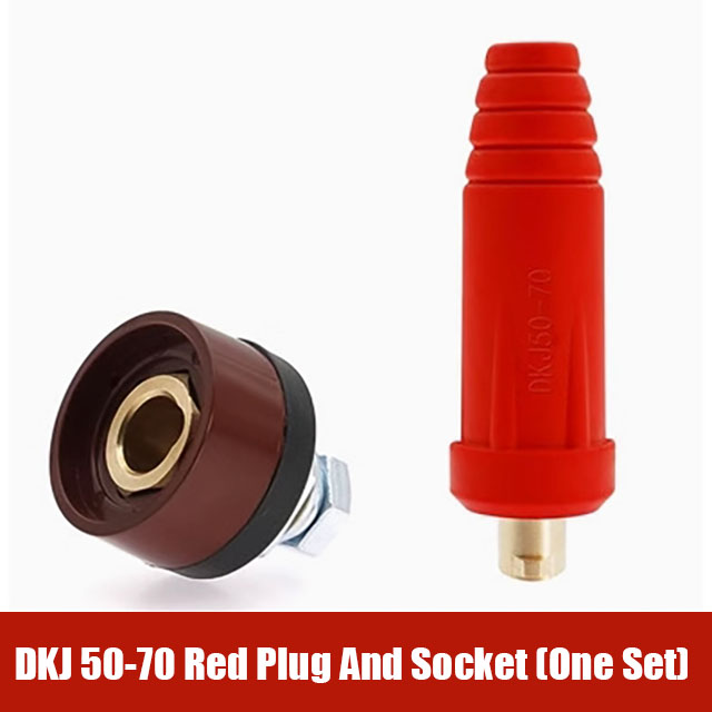 Welding Machine Connector, Welding Handle Wire, Quick Plug Socket, Male And Female Argon Arc Welding Machine Accessories: Silver