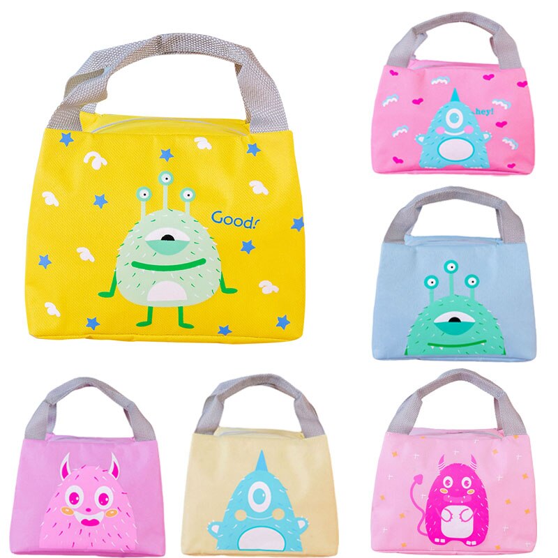 Unicorn Portatile Borsa Termica Pranzo Al Sacco Scatola di Pranzo Isolata Tote Bag di Raffreddamento Bento Sacchetto Del Pranzo Contenitore di Scuola Borse Contenitore di Cibo