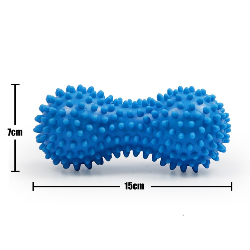 Peanut Massage Ball Spiky Trigger Point Relief Muscle Pain Stress Peanut Ball Therapy Health Care Gym Muscle Relex Apparatus