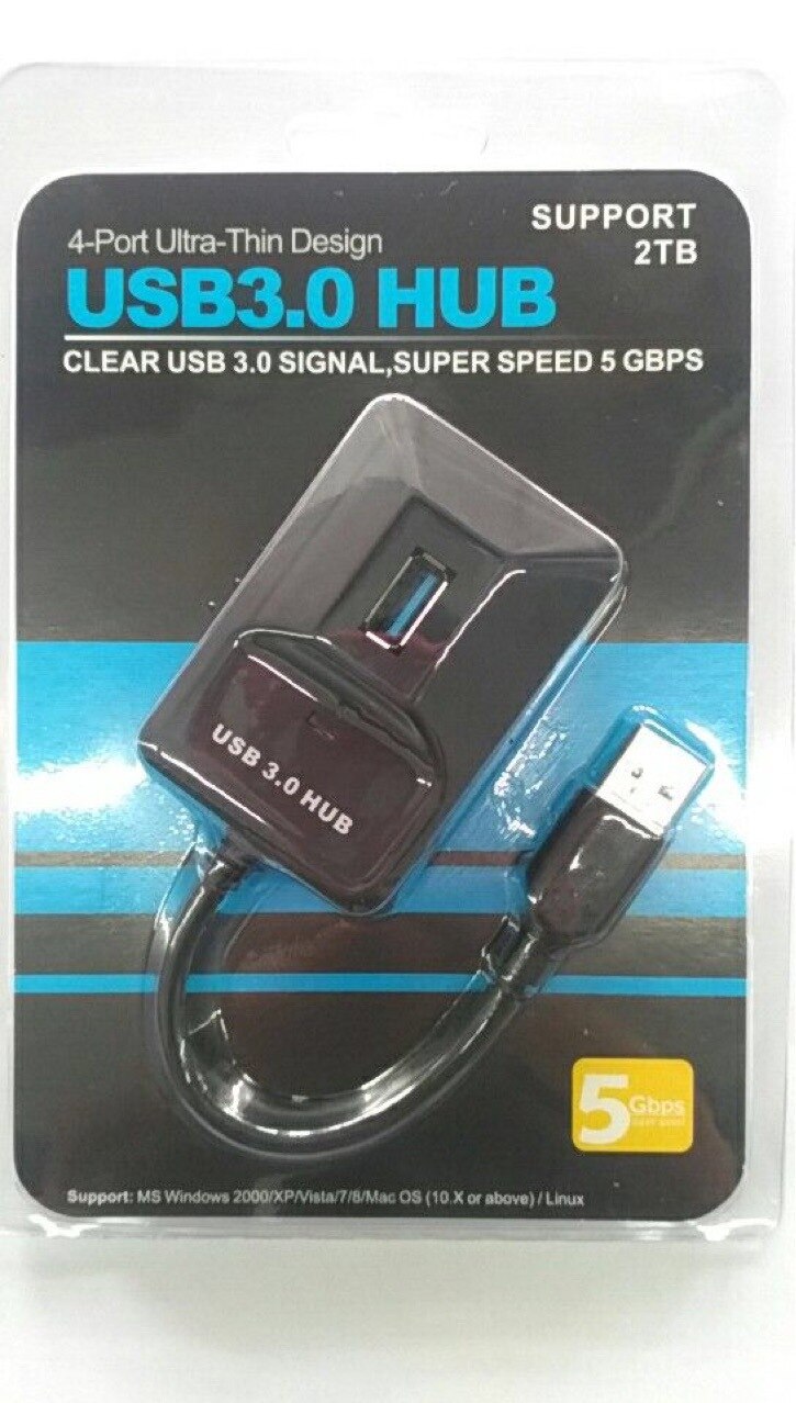 Usb3.0 Hub 3-Port High-Speed USB Splitter for Hard Drives USB Flash Drive Mouse Keyboard Extend Adapter Laptops Usb Hub