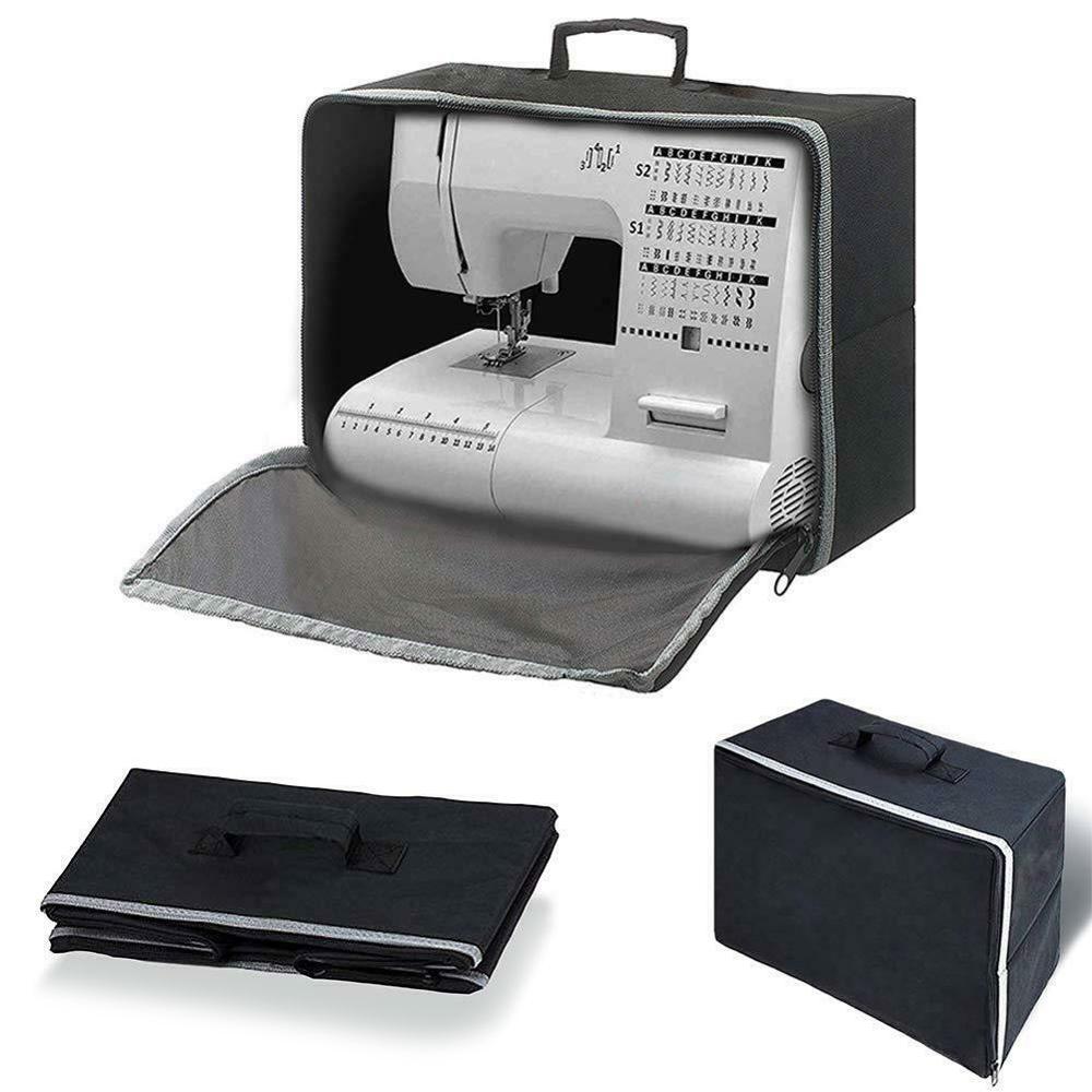 Funda plegable para máquina de coser, bolsa de almacenamiento Universal para máquina de coser Brother / Singer