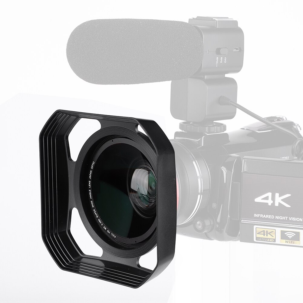 Dv-camera zonnekap met pakking camera zonnekappen camera accessoires zonnekap
