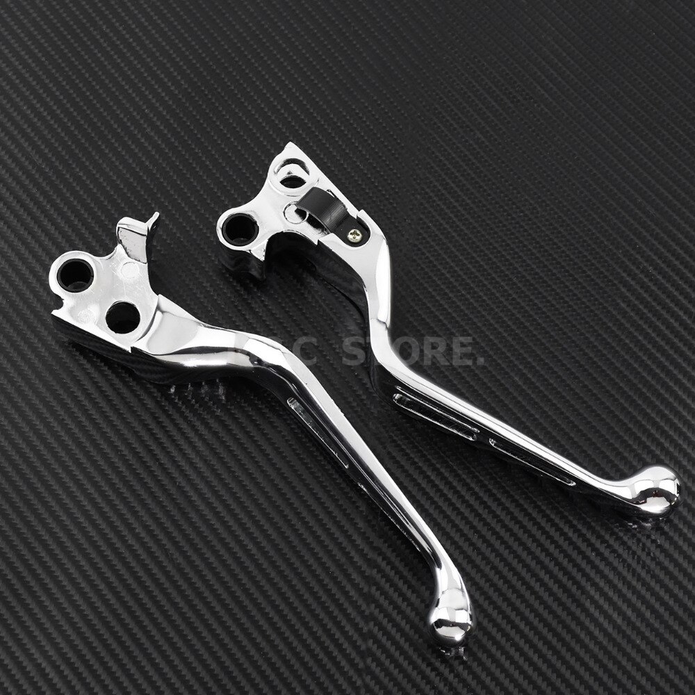 Motorbike Chrome Brake Clutch Levers For Harley 1996-2003 XL,1996-2007 Dyna and Touring,1996-2007 and Softail