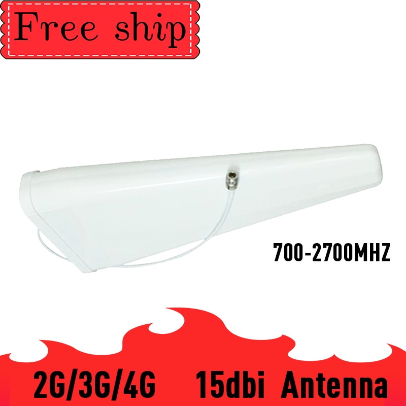 15dBi Cellulare Ripetitore Del Segnale Del Telefono Antenna GSM 3G 4G LTE Log Periodic Antenna Esterna Per Alto Guadagno 700- 2700mhz Ripetitore