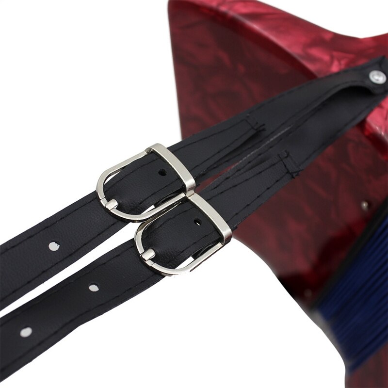 17 Key Professionele Mini Accordeon Educatieve Muziekinstrument Voor Zowel Kinderen Volwassen Rood