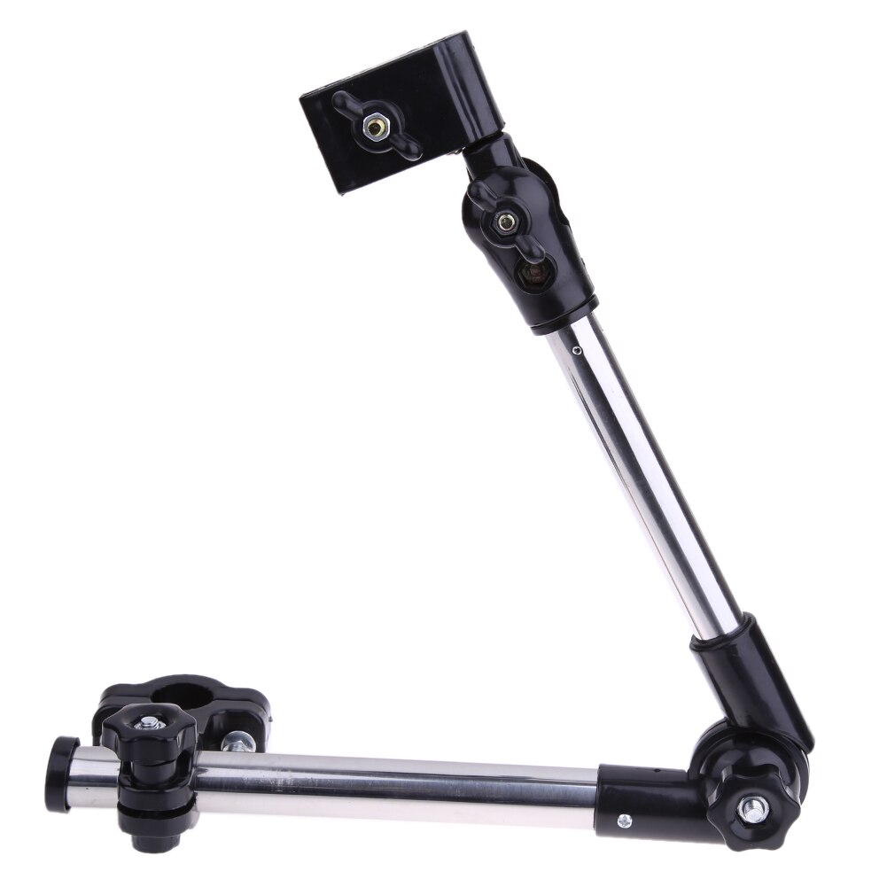 Paraply står enhver vinkel drejelig kørestol cykel paraply stik barnevogn paraplyholder rustfrit stål regnholder