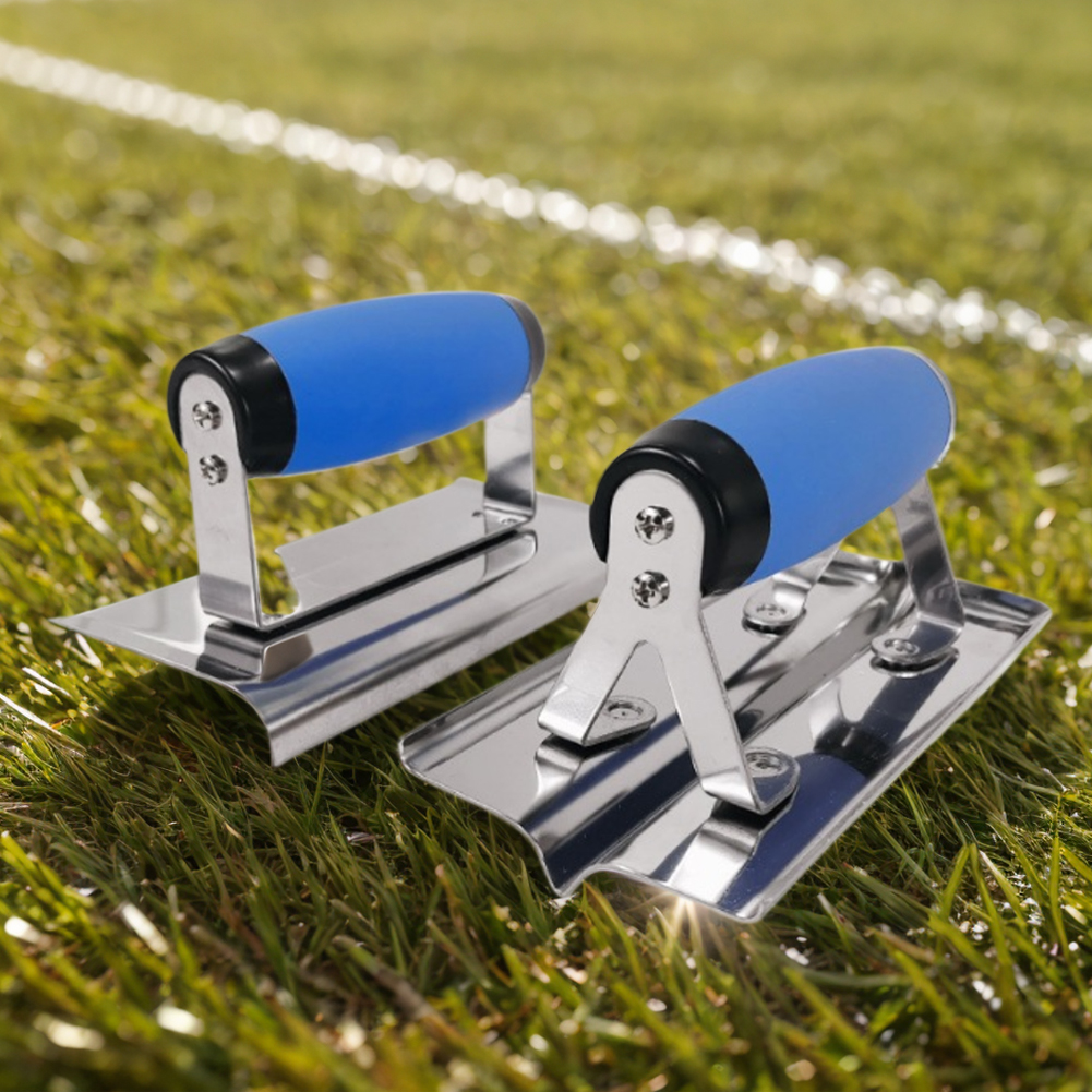 Concrete Hand Edger Or Groover Concrete Tools Stainless Steel with Soft Grip Plaster Stucco Cement Finishing Tool Pool Trowel