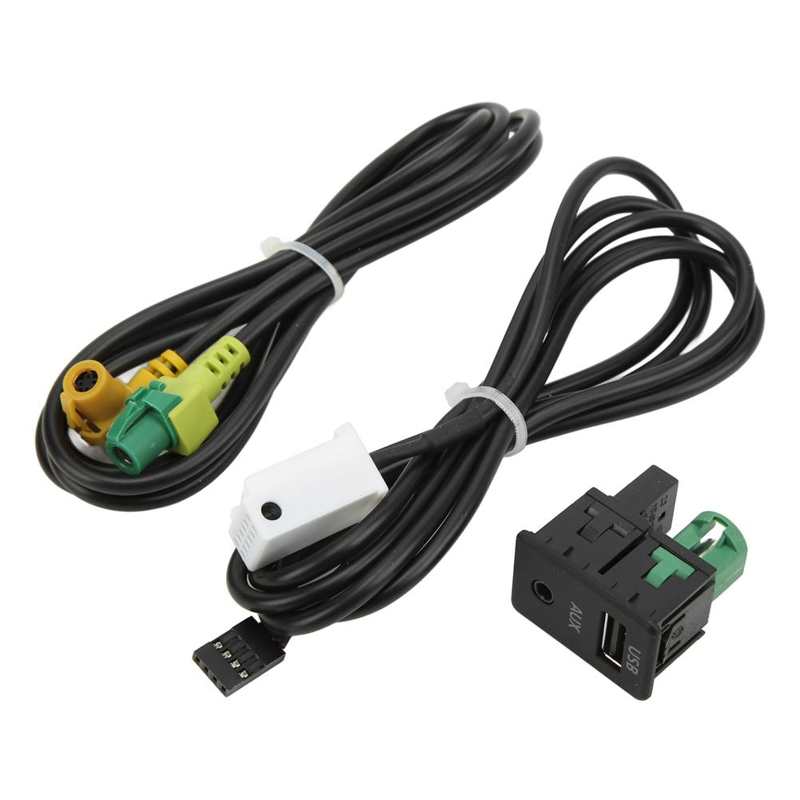 Aux Usb Switch Kabel Autoradio Adapterkabel Draagbare Voor Auto