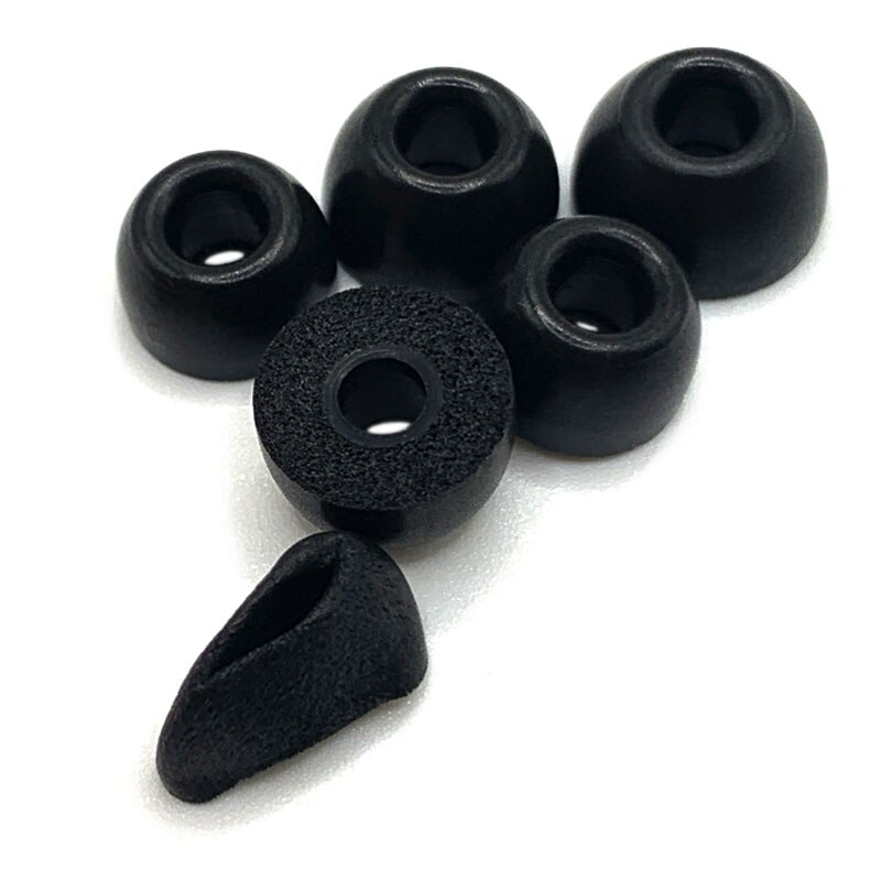 Oreillettes en mousse à mémoire de forme, 18 pièces/9 paires, 4.5mm, pour écouteurs sans fil Bluetooth TWS, manchon C antidérapant
