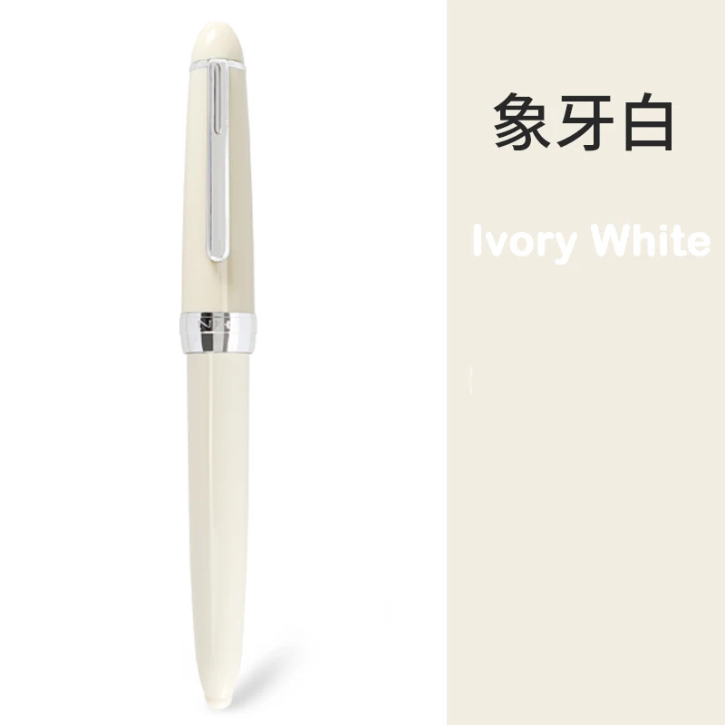 Jinhao 992 pióro wieczne luksusowe pióro eleganckie pióra robić kaligrafii przezroczysty kolor pisanie biuro szkolne artykuły papiernicze: żółty