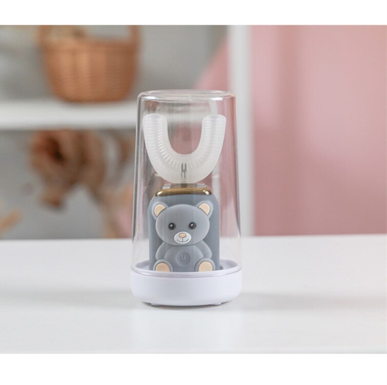 Children electric toothbrush U-type Oral Electric Toothbrush For Children Waterproof Rechargeable Toothbrush