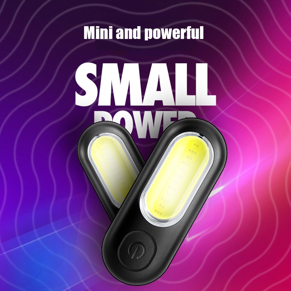Feu arrière de vélo COB LED, 5 Modes, lampe de bicyclette, Rechargeable par USB, phare arrière de vélo vtt, lumière d&#39;avertissement pour casque de sécurité