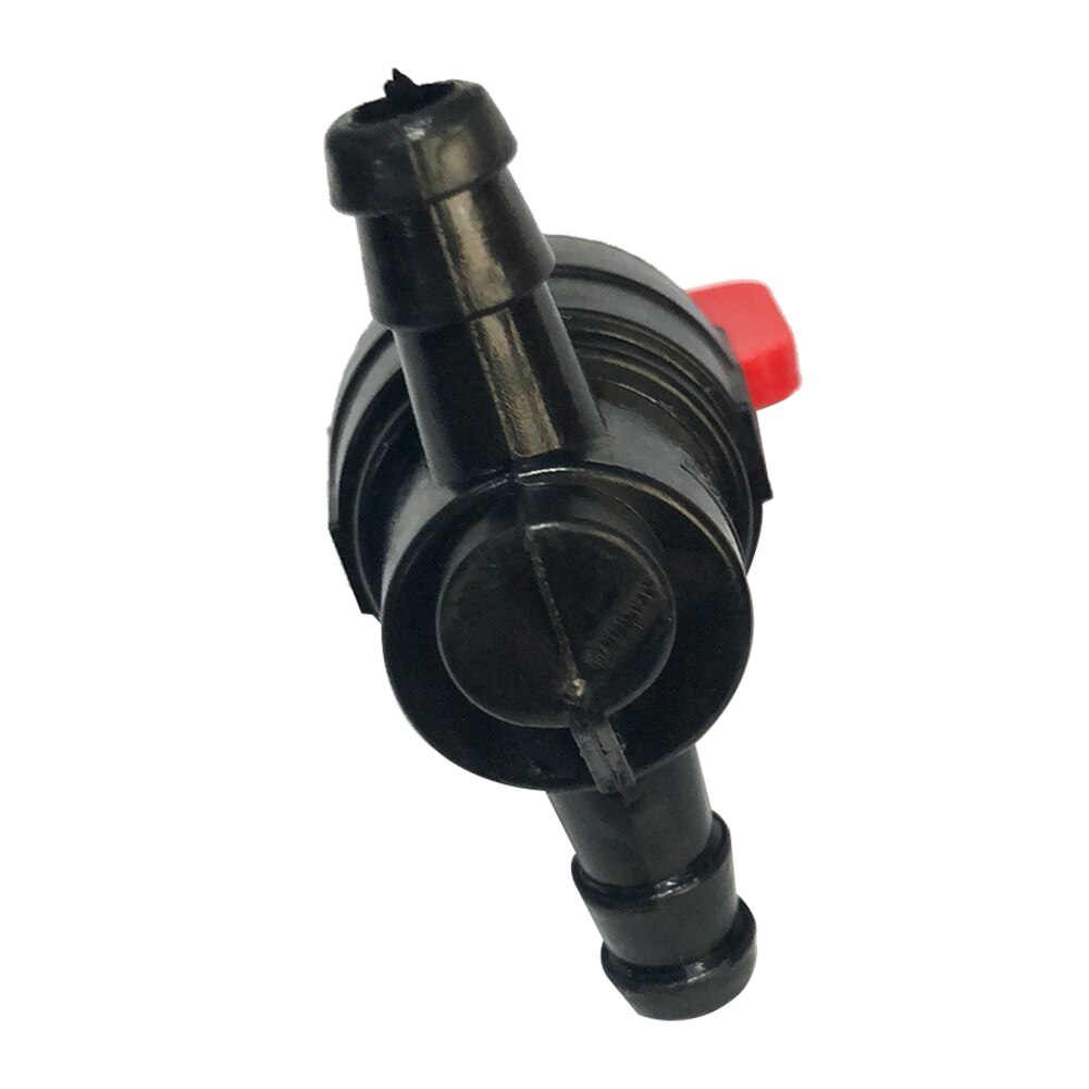 Universal 6mm Inline Petrol Fuel Tap Classic Colors Simple Enduring Plastic Motorcycle On-Off Petcock Switch