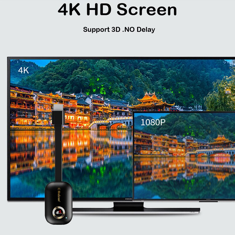 4k tv sticks  g9 plus 2.4g/5g miracast wireless dlna airplay mirascreen display mirror receiver tv-dongle für ios und android