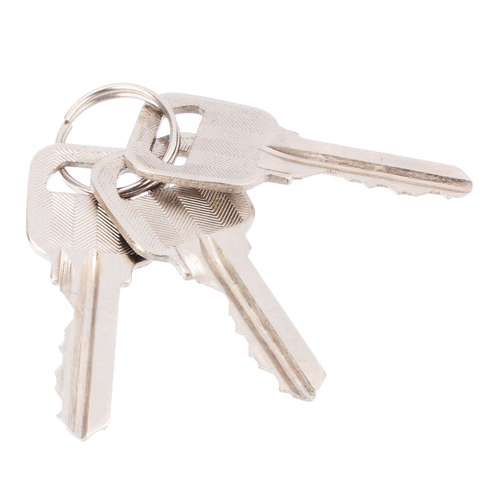 Stainless Steel Round Ball Door Knob Set Knob Handle Handle Lock With Key for 25mm-45mm Door Hardware Sliver for Bathroom