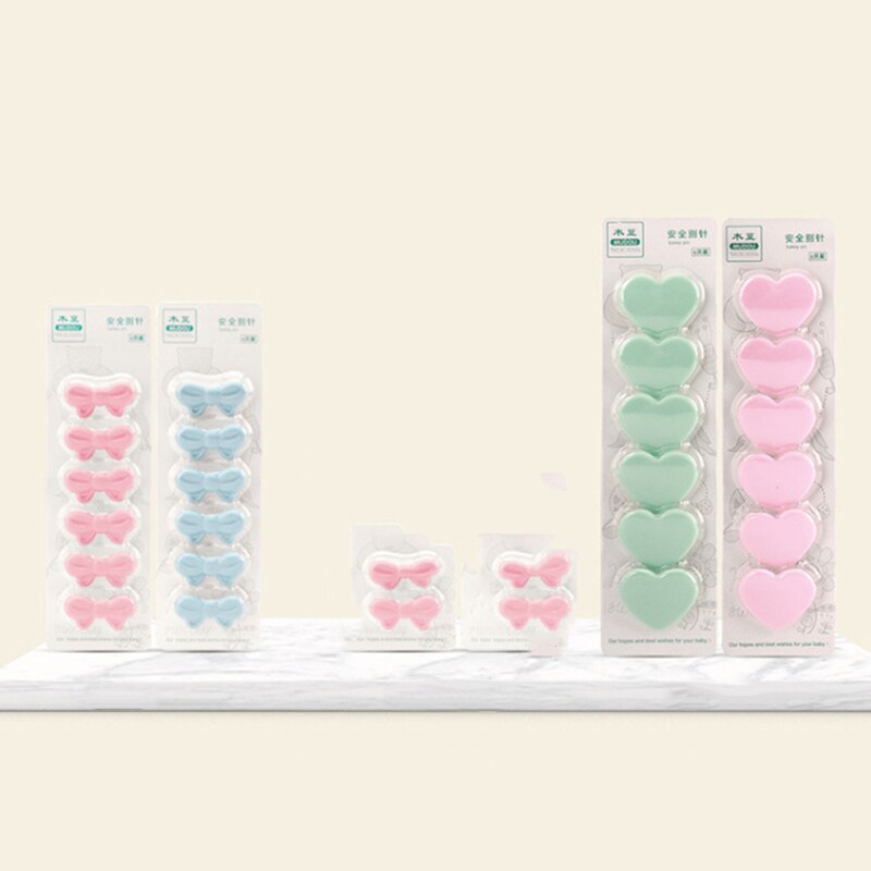 bambino di Sicurezza Spille Del Fumetto Sveglio dell'orso di Amore Della Farfalla Del bambino bavoso Asciugamano Spille Pannolini per bambini Dispositivi di Protezione impostato