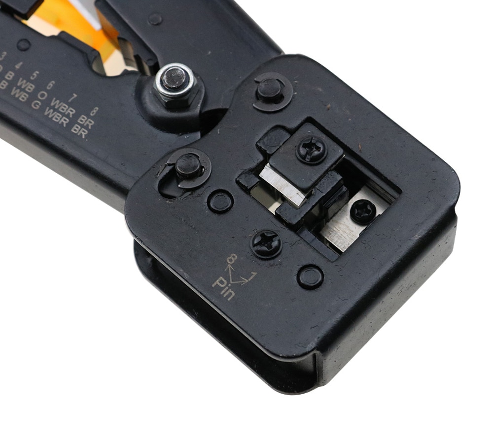 EZ RJ45 crimper hand network tools pliers RJ12 cat5 cat6 8p8c Cable Stripper pressing clamp tongs clip multi function