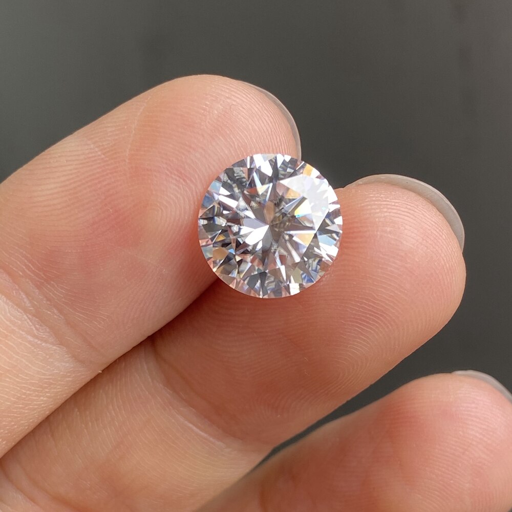 Meisidian Labor Diamant Ausgezeichnete 1ct 6,5mm D Farbe VVS1 Herz Und Pfeile schneiden Weiß Diamant Moissanite Stein Für Ring