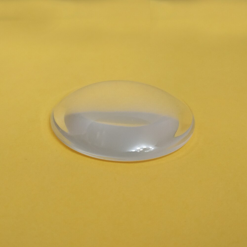 1 pcs Diameter 40mm optical lenses photics Glass Plano convex Lens No edge Glass