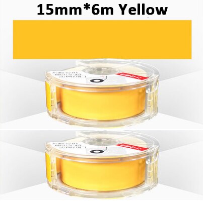 Seabird Mini Pocket Label Printer Bluetooth Portable Handheld Thermal Photo Printer for Home Use Mobile Phone Android and IOS: 2pcs Yellow color