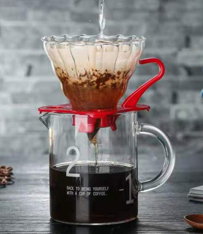 Cold Brew Straight Simple Glass Coffee Cup Sharing Pot Suitable for Handmade Coffee Extraction Exquisite Coffee Pot: style05 500ml
