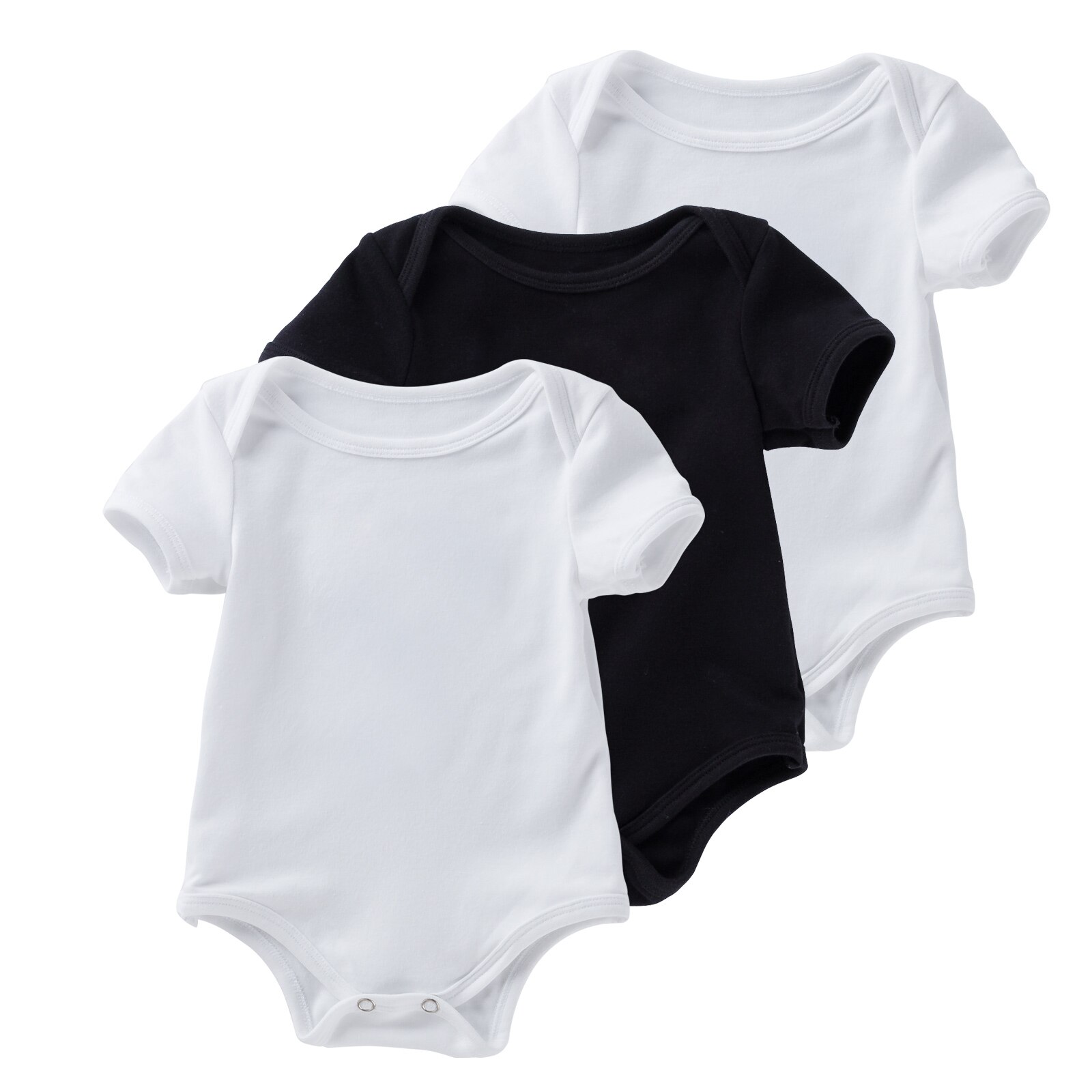 3 Stks/set Babykleertjes Pasgeboren Rompertjes 100% Katoen Elastische Peuter Jongen Kleding 2022